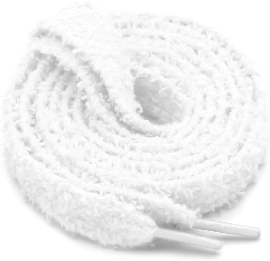 Pshit fluffy laces white (extra large)